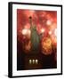 Grucci Fireworks Light the Sky Over the Statue of Liberty-null-Framed Photographic Print