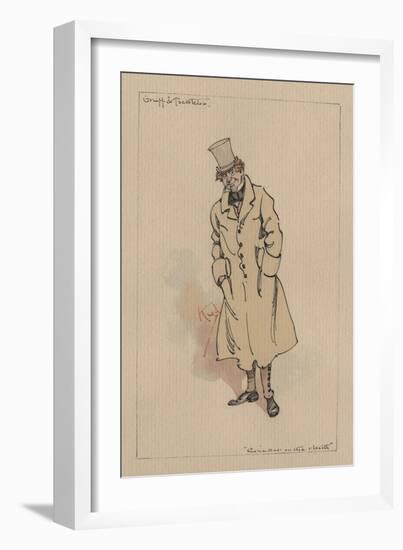 Gruff and Tackleton - the Cricket on the Hearth, C.1920s-Joseph Clayton Clarke-Framed Giclee Print