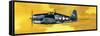 Grumman F6F-3 Hellcat-Wilf Hardy-Framed Stretched Canvas