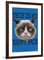 GRUMPY CAT - FACE-null-Framed Poster