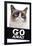Grumpy Cat- Go Away-null-Framed Poster