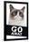 Grumpy Cat - Go Away-Trends International-Framed Poster