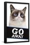 Grumpy Cat - Go Away-Trends International-Framed Poster