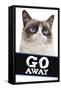 Grumpy Cat - Go Away-Trends International-Framed Stretched Canvas