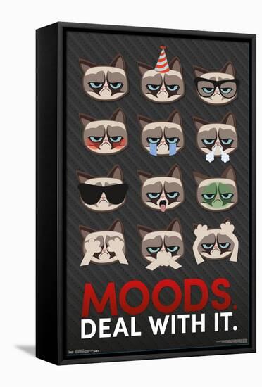 Grumpy Cat - Grid-Trends International-Framed Stretched Canvas