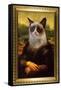 Grumpy Cat Mona Lisa-null-Framed Stretched Canvas