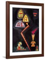 Grun, c.1929-Wassily Kandinsky-Framed Art Print