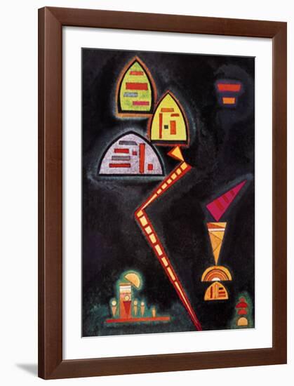 Grun, c.1929-Wassily Kandinsky-Framed Art Print