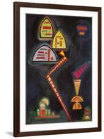 Grun, c.1929-Wassily Kandinsky-Framed Art Print