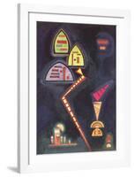 Grun-Wassily Kandinsky-Framed Collectable Print