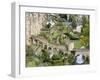 Grund Neighborhood, Luxembourg City, Luxembourg-William Sutton-Framed Photographic Print