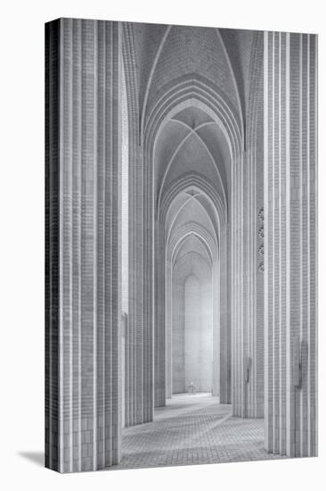 Grundtvigs Kirke-Martin Fleckenstein-Stretched Canvas