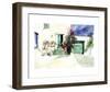 Grunes Tor-J^ Hammerle-Framed Art Print