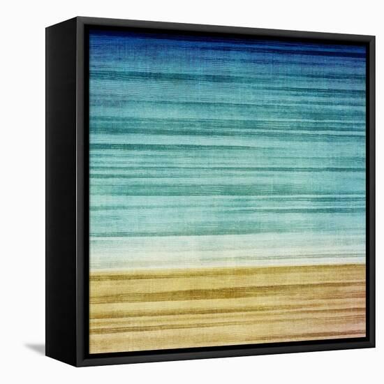 Grunge Abstract Landscape Background-iulias-Framed Stretched Canvas