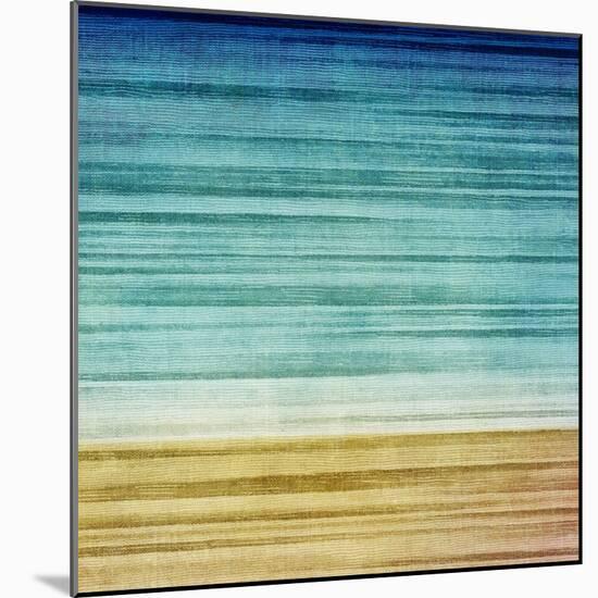 Grunge Abstract Landscape Background-iulias-Mounted Art Print