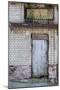 Grunge Brick Wall with Old Door-KitzCorner-Mounted Photographic Print