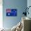 Grunge Dirty And Weathered Australian Flag-Geschaft-Stretched Canvas displayed on a wall