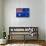 Grunge Dirty And Weathered Australian Flag-Geschaft-Art Print displayed on a wall