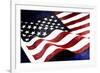 Grunge Distressed Aged Old Usa Flag for Memorial Day, D-Day 6 June 1944, 70Th Anniversary Wwii, or-Milleflore Images-Framed Photographic Print