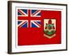 Grunge Flag Of Bermuda-cmfotoworks-Framed Art Print