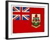 Grunge Flag Of Bermuda-cmfotoworks-Framed Art Print