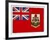 Grunge Flag Of Bermuda-cmfotoworks-Framed Art Print