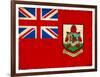 Grunge Flag Of Bermuda-cmfotoworks-Framed Art Print