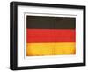 Grunge Flag Of Germany-cmfotoworks-Framed Art Print