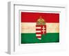 Grunge Flag Of Hungary-cmfotoworks-Framed Art Print