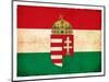 Grunge Flag Of Hungary-cmfotoworks-Mounted Art Print