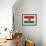 Grunge Flag Of Hungary-cmfotoworks-Framed Art Print displayed on a wall