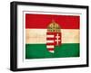 Grunge Flag Of Hungary-cmfotoworks-Framed Art Print