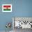 Grunge Flag Of Hungary-cmfotoworks-Framed Art Print displayed on a wall