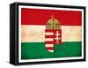 Grunge Flag Of Hungary-cmfotoworks-Framed Stretched Canvas