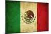 Grunge Flag Of Mexico-Graphic Design Resources-Mounted Art Print