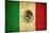 Grunge Flag Of Mexico-Graphic Design Resources-Mounted Art Print