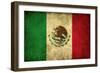 Grunge Flag of Mexico-Graphic Design Resources-Framed Premium Giclee Print