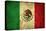Grunge Flag of Mexico-Graphic Design Resources-Stretched Canvas