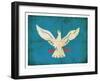 Grunge Flag Of Salvador De Bahia (Brazil)-cmfotoworks-Framed Art Print