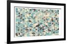 Grunge Geometry-Simon C^ Page-Framed Giclee Print