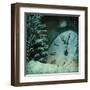 Grunge Image Of New Year Coming-Miiicha-Framed Art Print