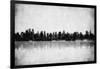 Grunge Image Of New York Skyline-javarman-Framed Art Print