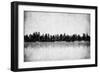 Grunge Image Of New York Skyline-javarman-Framed Premium Giclee Print