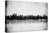 Grunge Image Of New York Skyline-javarman-Stretched Canvas