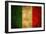 Grunge Italy Flag-darrenwhi-Framed Art Print