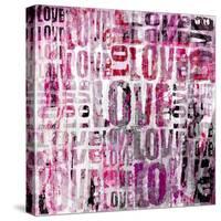 Grunge Love Square-Roseanne Jones-Stretched Canvas