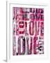 Grunge Love-Roseanne Jones-Framed Giclee Print