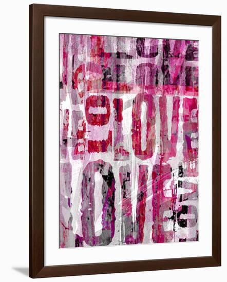 Grunge Love-Roseanne Jones-Framed Giclee Print