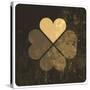 Grunge Lucky Clover Leaf-pashabo-Stretched Canvas
