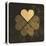 Grunge Lucky Clover Leaf-pashabo-Stretched Canvas